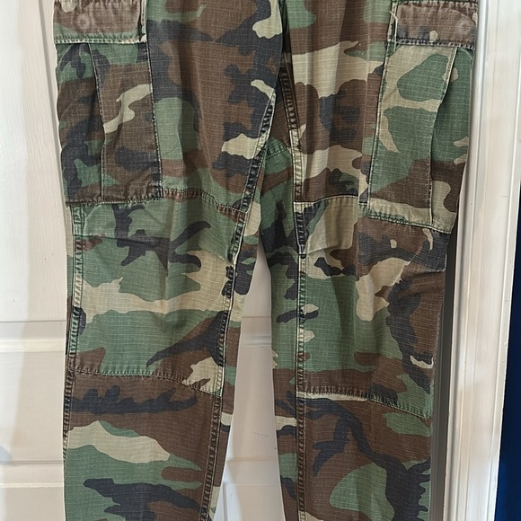Men’s Vintage 1989 MCX Woodland Camo Pants Waist 31” -35” Inseam 29.5”-32.5” - Picture 3 of 11